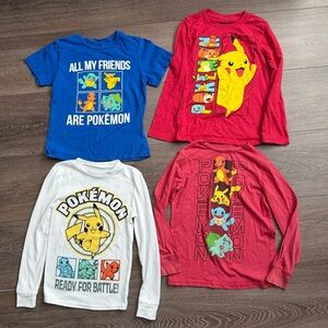 Boys Size Small Pokemon Shirts